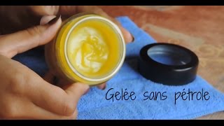 ♡DIY gelée sans pétrole♡ Vaseline naturelle [upl. by Noraha]