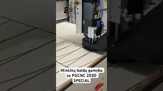 Minkštų baldų gamyba  UAB FELIXVITA cnc cncwoodworking pgcnc wood woodworkingmachines [upl. by Htebyram185]