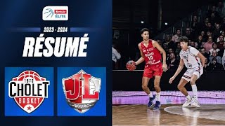 Cholet vs Bourg en Bresse  Résumé 20232024  LNB Officiel [upl. by Kcirdef685]