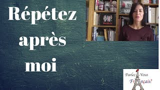 Exercices de prononciation en français [upl. by Ertha]