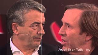 Audi Star Talk mit Wolfgang Niersbach und Günter Netzer  die Sendung [upl. by Kelda]