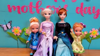 Mothers day 2022  Elsa amp Anna toddlers  surprise thank you lunch  Barbie [upl. by Noied778]