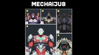 Mech Builder All Mechaijus [upl. by Zindman]