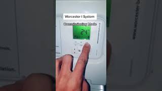 Worcester Greenstar I Boiler  Min and max commissioning mode [upl. by Rusticus]