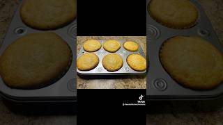 Cornbread Muffins cornbread muffins jiffy baking easy shorts shortvideo [upl. by Orelia]