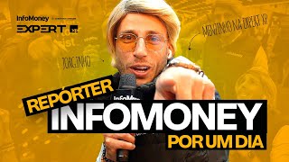 Jorginho repórter InfoMoney por um dia [upl. by Eralcyram]