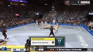 NBA 2K25 doing the grizz dance against the grizzlies [upl. by Assilat]