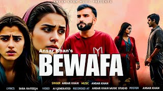 Latest Kashmiri Song  Bewafa  Ansar Khan  Kashmiri Sad Song  Ai Video [upl. by Slen861]