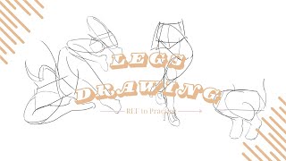 LEGS DRAWING  Practice time [upl. by Aligna497]