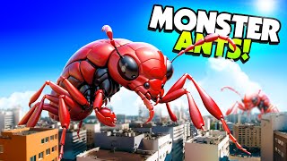 Giant ANTS Have Invaded the CITY in VR  Out of Scale VR [upl. by Dodson]