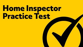 Home Inspector Exam Study Guide Practice [upl. by Hardi863]