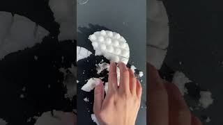 Not sorry for fidgeting in 2024 satisfying nostalgia asmr snow oddlysatisfying diy cute [upl. by Ahsiekrats]