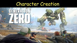 Generation Zero  Character Creation [upl. by Vivianne687]