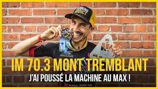 Ironman 703 MontTremblant  j’ai joué le podium  😱 [upl. by Tnerb981]