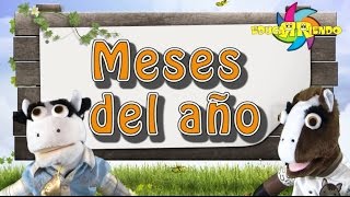 LOS MESES DEL AÑO  VIDEO INFANTIL  EDUCARRIENDO [upl. by Ryley226]