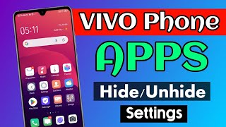 How to Hide Any App From Vivo Device  Vivo Phone me App ko Hide kaise kare [upl. by Alimat243]