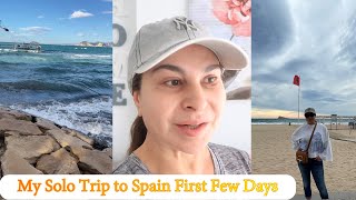 Solo Trip to Spain First Vlog  PDOThreadsDIY [upl. by Harewood]