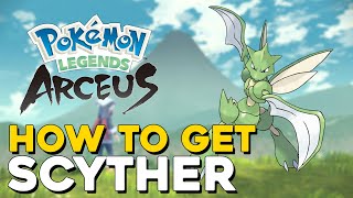 Pokemon Legends Arceus How To Get Scyther [upl. by Chaney]