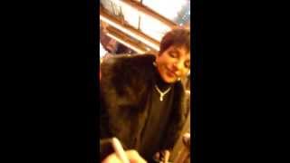 Liza Minnelli signing autographs while on smoking break [upl. by Pollak]