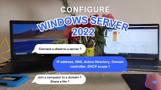 How to configure Windows Server 2022 [upl. by Niwdla]