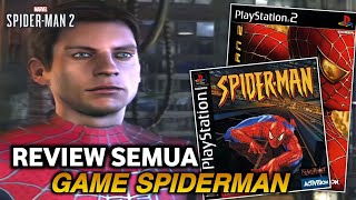 NAMATIN Seluruh Game SPIDERMAN Jadul PS1 dan PS2 Cukup Realistis [upl. by Moclam]