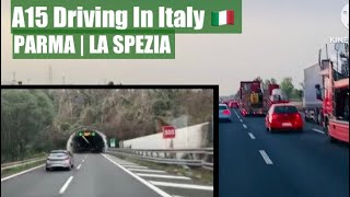 A15 Autostrada  Parma To La Spezia  Autostrade italiane [upl. by Shawna]