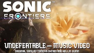 Sonic Frontiers OST  quotUndefeatablequot [upl. by Dahc]