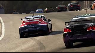 Honda Civic Touring Car Brands Hatch GP Circuit 1st race [upl. by Richarda]