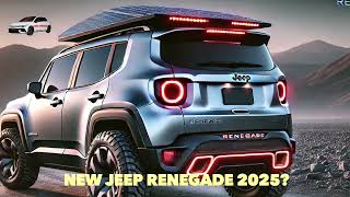 JEEP RENEGADE 2025 POSSIBLE RESTYLING [upl. by Notrom]