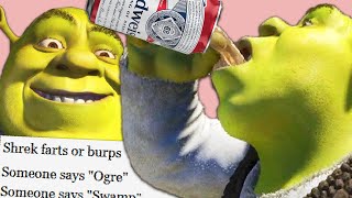 The Shrek DRINKING game broke us [upl. by Kerad195]