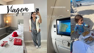 VLOG DA VIAGEM CAMPINA GRANDE TIAGO E LILI NA PRAIA SÃO JOÃO AEROPORTO TRABALHO E FESTA ATÉ 4H [upl. by Pump38]