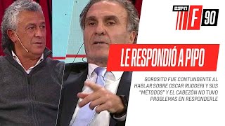 Pipo Gorosito fue CONTUNDENTE al hablar sobre los quotmétodosquot de Ruggeri y el Cabezón le respondió [upl. by Betta411]