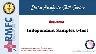 Independent sample t testJamovi [upl. by Nairde]