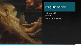 Vergilius Examen Latijn CE Latijn 2025 De droom van Aeneas boek 2 vs 268297 [upl. by Cirdnek]