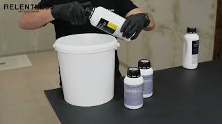 Applying High Performance Primer for Microcement [upl. by Sanger]