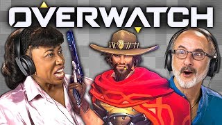 OVERWATCH Elders React Gaming [upl. by Norbel]