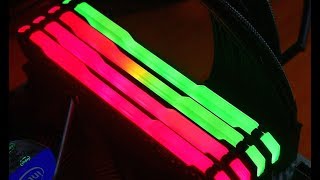 Corsair Vengeance RGB Pro 2 minutes of glorious 4K memory RGB [upl. by Harpole]