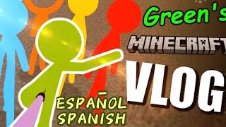 Vlog a través de Minecraft  Español [upl. by Ardnassela]