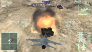 Ace Combat Joint Assault  Part 8  Spotlight  Bravo [upl. by Naxela]