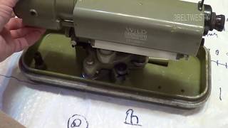 Wild Heerbrugg N3 old style Micrometer vid01 [upl. by Athey]