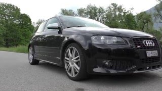 Audi S3 8P 265 hp  Sound Details and Driving [upl. by Eelloh]