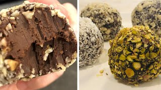 KETO CHOCOLATE TRUFFLES  KETO BRAZILIAN BRIGADEIRO [upl. by Dobb]