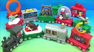 2017 McDONALDS HOLIDAY EXPRESS SET OF 12 HAPPY MEAL COLLECTION VIDEO REVIEW [upl. by Auqinat]