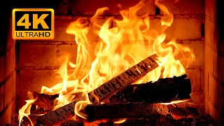 🔥 Cozy Fireplace 4K ULTRA HD [upl. by Huskey]