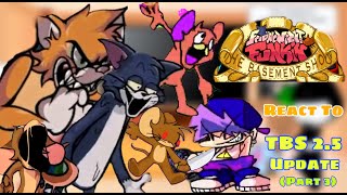 Jerry FULL WEEK  Fnf React To Toms Basement Show 25 Tom amp Jerry Creepypasta Part 3 [upl. by Cavan]