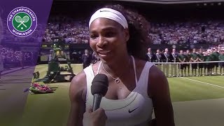 Serena Williams predicted Garbiñe Muguruzas Wimbledon 2017 win [upl. by Dela245]