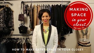 How To Make More Space In Your Closet [upl. by Lienhard]