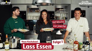 Guter Wein macht gute Pasta 🍷🍝  LASS ESSEN 1 mit Masha RadioJAMFM und Getränke Hoffmann [upl. by Llerahc]