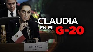 Claudia en el G20 [upl. by Nylrehc]