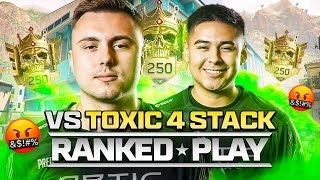 PRED amp SHOTZZY VS TOXIC 4 STACK IN RANKED PLAY [upl. by Inait135]